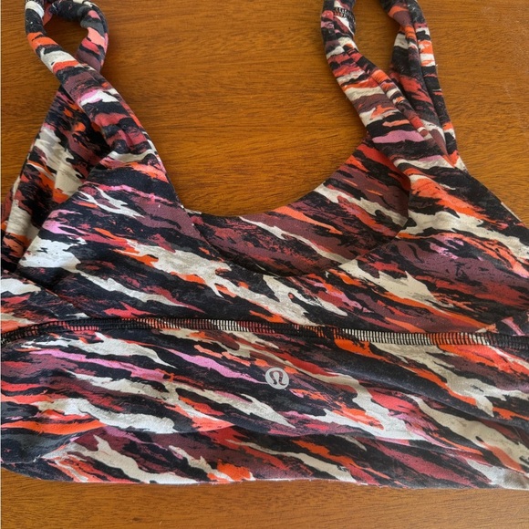 Lululemon Athletica Multicolor Camouflage Align Sports Bra - Picture 2 of 4